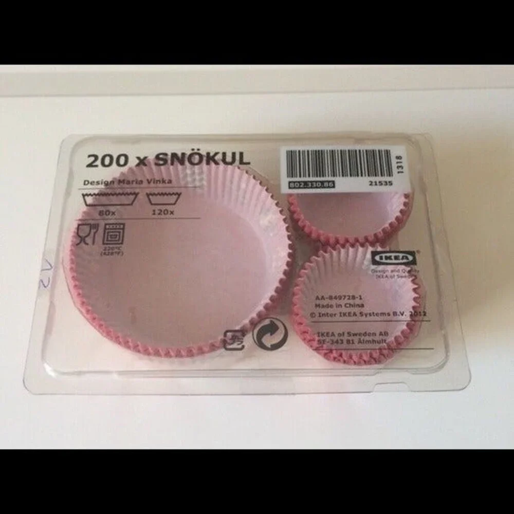 Ikea Snökul Cupcake paper holders